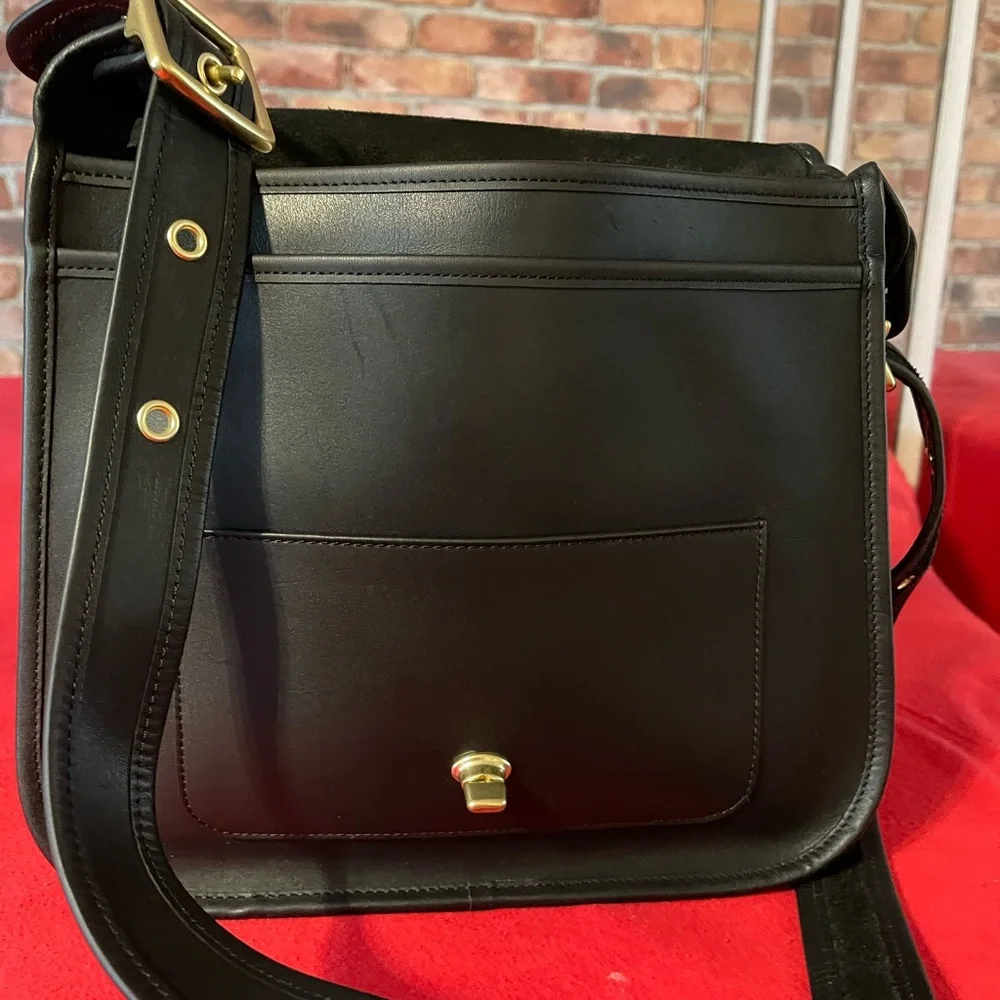 Coach companion Leather crossbody/shoulder bag - Picture 4 of 11